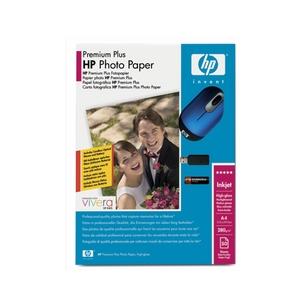 Q1786A HP Premium Plus Photo Paper A4 8.27-inch x 11.69-inch 280 g/m Glossy 50 Sheet (Refurbished)