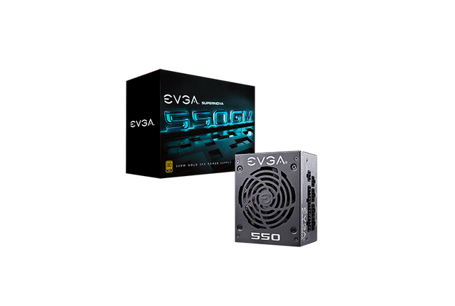 123-GM-0550-Y1 EVGA SuperNOVA 550-Watts 24-Pin ATX 80-Plus Gold Modular Power Supply