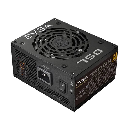 123-GM-0750-X1 EVGA SuperNOVA GM 750-Watts 120-240V AC 80-Plus Gold Internal Power Supply