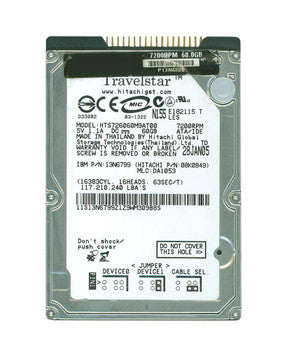 IBM - 13N6799-U-SP - 60GB 7200RPM ATA 100 2.5 8MB Cache Hard Drive"