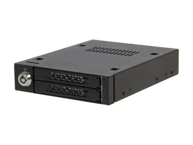 MB992SK-B - ICY DOCK Full Metal 2 Bay 2.5â SATA/SAS HDD & SSD Mobile Rack