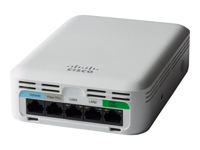 AIR-AP1810W-B-K9 - Cisco Aironet 1810 IEEE 802.11ac Dual-Band 5GHz 867Mbit/s 3 x Ports 1000Base-T + 1 x Port PoE RJ-45 Internal Antennas Wireless Access Point