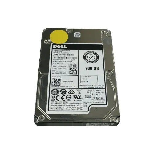 300GB 15000RPM SAS 12Gb/s Hot-Pluggable 128MB Cache SED 2.5-Inch Hard Drive with Tray for PowerEdge Server