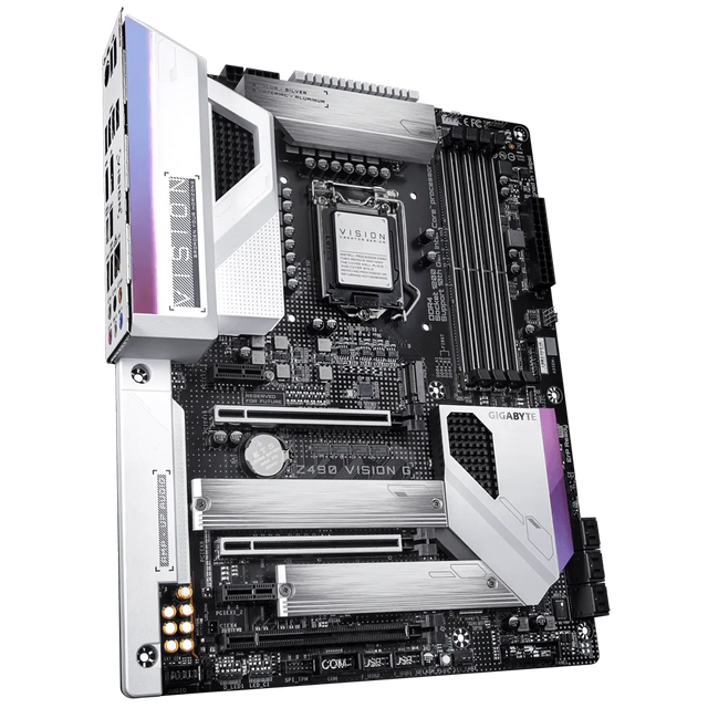Z490-Vision-G Gigabyte Intel Z490 Chipset Socket LGA1200 DDR4 ATX System Board Motherboard