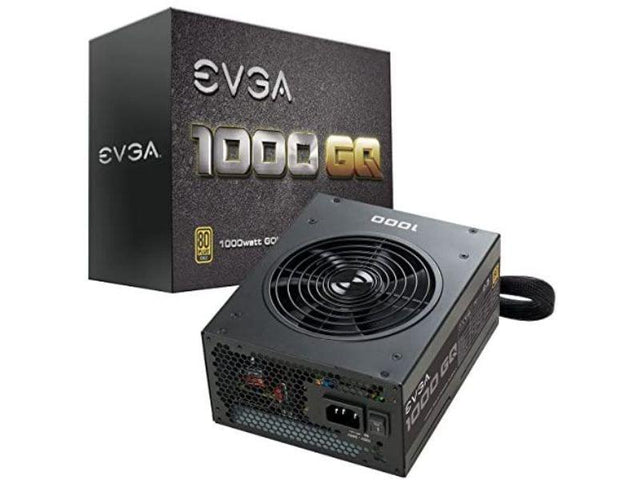 210-GQ-1000-V1 EVGA 1000-Watts 100-240V 50-60Hz 80-Plus Gold 24-Pin ATX Semi-Modular Power Supply