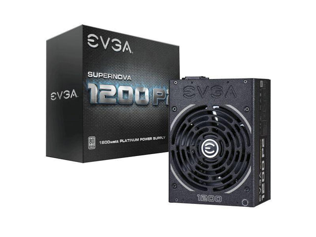220-P2-1200-X1 EVGA SuperNOVA 1200-Watts 100-240V 50-60Hz 80-Plus Platinum Fully Modular Power Supply