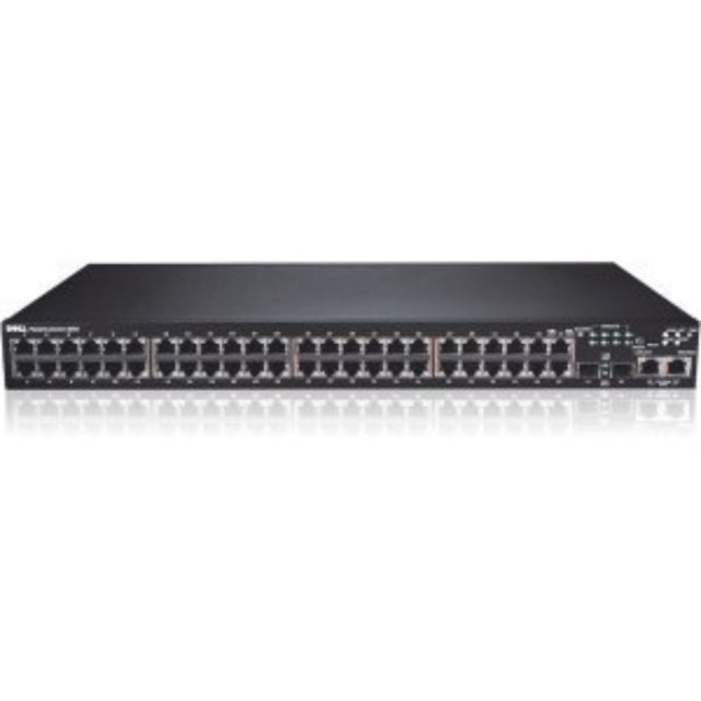 223-5536 - Dell PowerConnect 3500 Series 3548P 48 x Ports PoE 10/100Base-T + 2 x Gigabit Ports + 2 x SFP Shared Ports Layer 2 Managed 1U Rack-Mountable Stackable Fast Ethernet Network Switch