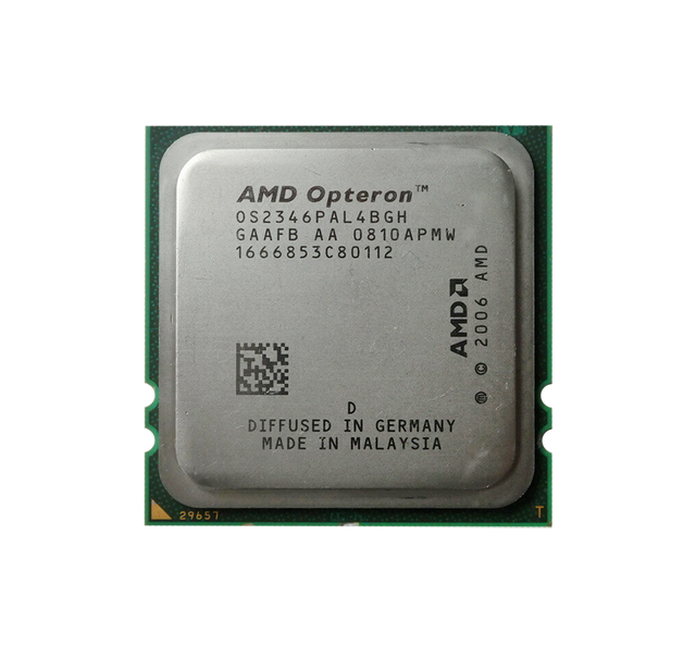 224-0188 - Dell 1.8GHz 1000MHz HTL 2MB L3 Cache Socket Fr2(1207) AMD Opteron 2346 HE Quad-core (4 Core) Processor