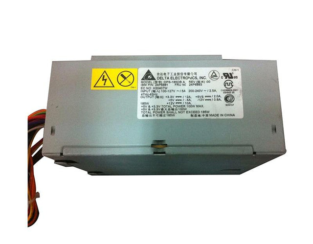 24P6883 - IBM 185-Watts 200-240V AC 2.5A 50-60Hz 20-Pin ATX Power Supply for NetVista