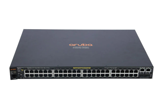 HPE Aruba 2530 Series 2530-48-PoE+ 48 x Ports PoE+ 10/100Base-TX + 2 x Ports 1GbE RJ-45 + 2 x Ports SFP Layer 2 Managed 1U Rack-Mountable Fast Ethernet Network Switch