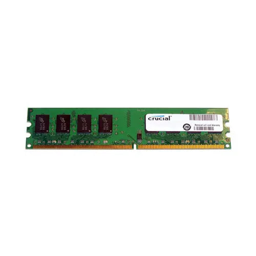 CT25672AA667A - Crucial 2GB DDR2-667MHz PC2-5300 ECC Unbuffered CL5 240-Pin DIMM Dual Rank Memory Module