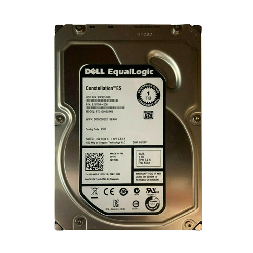 2HR85 Dell 1TB 7200RPM SATA 3Gb/s 32MB Cache 3.5-Inch Hard Drive with Tray for EqualLogic Storage Array