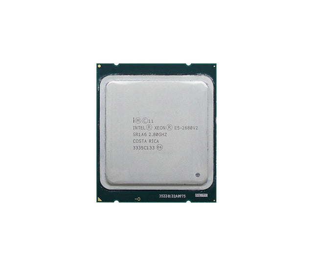 338-BCUI - Dell 2.8GHz 8.0GT/s QPI 25MB L3 Cache Socket FCLGA2011 Intel Xeon E5-2680 V2 Deca-core (10 Core) Processor