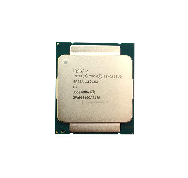 338-BGMP - Dell 1.6GHz 15MB L3 Cache 6.4GT/s QPI Speed Socket FCLGA2011-3 22NM 85W Intel Xeon 6 Core E5-2603V3 Processor