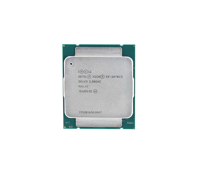 338-BGNM - Dell 2.30GHz 9.60GT/s QPI 30MB L3 Cache Intel Xeon E5-2670V3 12 Core Processor