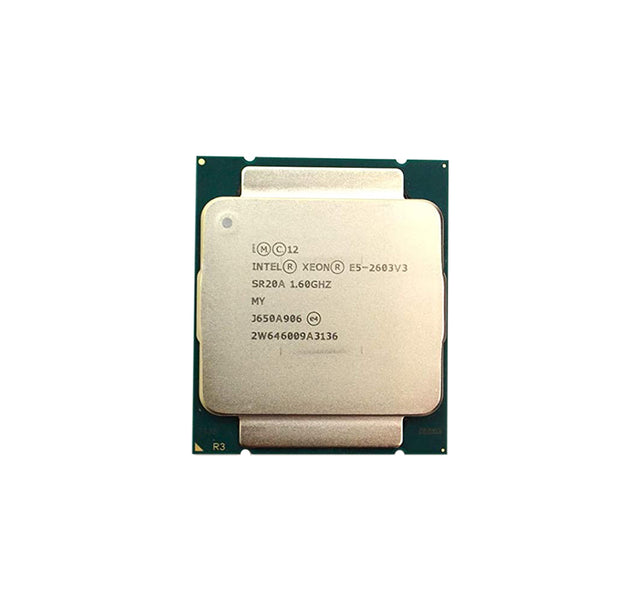 338-BHFQ - Dell 1.6GHz 15MB L3 Cache 6.4GT/s QPI Speed Socket FCLGA2011-3 22NM 85W Intel Xeon E5-2603V3 6 Core Processor