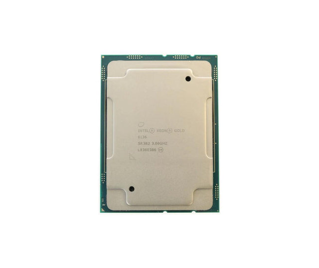 338-BLNI - Dell 3.0GHz 24.75MB L3 Cache 10.4GT/s UPI Speed Socket-FCLGA3647 14NM 150W Intel Xeon 12-Core Gold 6136 Processor Only