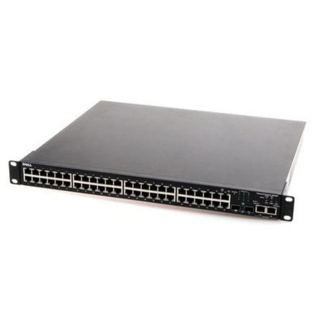 3448P - Dell PowerConnect 3400 Series 3448P 48 x Ports PoE 10/100Base-T + 2 x SFP Ports Layer2 Managed 1U Rack-mountable Fast Ethernet Network Switch