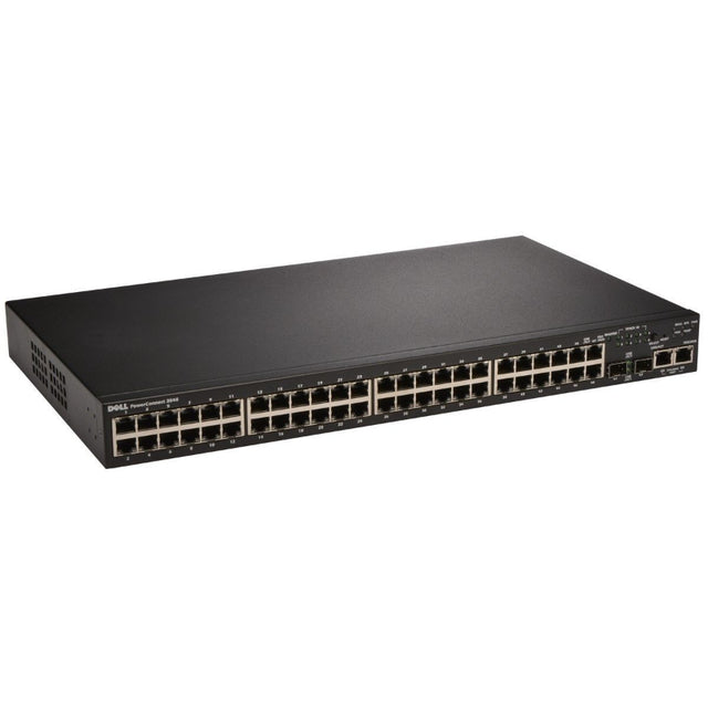 3548 - Dell Dell PowerConnect 3500 Series 3548 48 x Ports 10/100Base-T + 2 x Gigabit Ports + 2 x SFP Shared Ports Layer 2 Managed 1U Rack-Mountable Stackable Fast Ethernet Network Switch