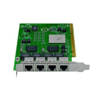 HP - 389931R-001 - Quad-Ports RJ-45 1Gbps 10Base-T/100Base-TX/1000Base-T Gigabit Ethernet PCI-X Server Network Adapter