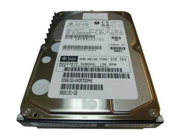 Sun - 390-0151-01 - 36GB 15000RPM Fibre Channel 2 Gbps 3.5 8MB Cache Hot Swap Hard Drive"