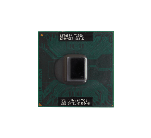 399180-008 - HP 1.86GHz 533MHz FSB 2MB L2 Cache Socket PPGA478 Intel Core Duo T2350 Dual-core (2 Core) Processor