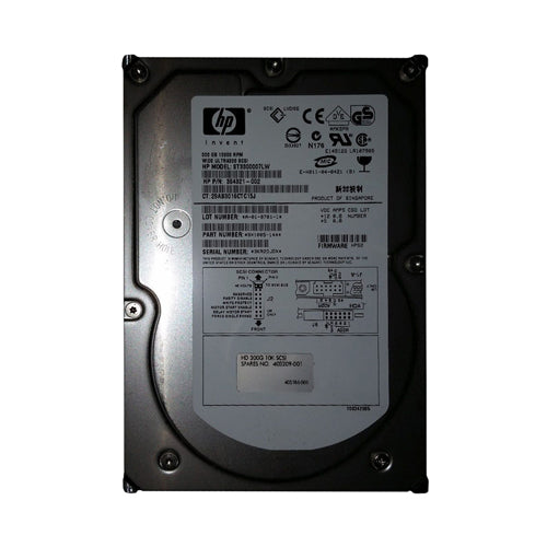403209-001 HP 300GB 10000RPM Ultra320 SCSI LVD 68-Pin 3.5-inch Hard Drive
