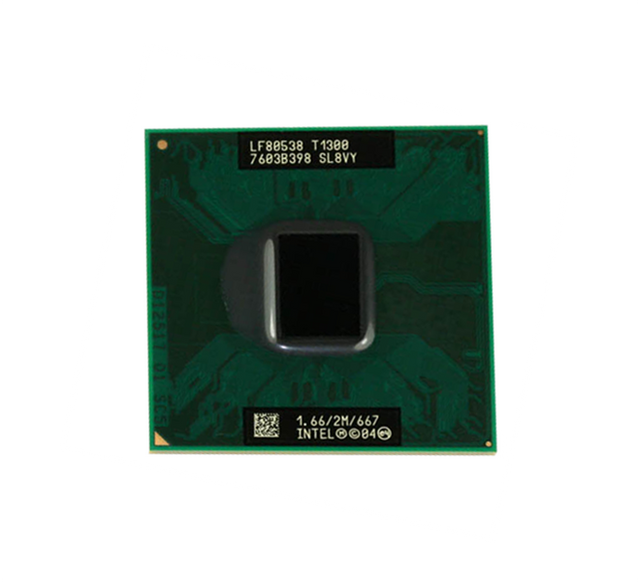412332-001 - HP 1.66GHz 667MHz FSB 2MB L2 Cache Socket PPGA478 Intel Core Solo T1300 Single-core (1 Core) Processor