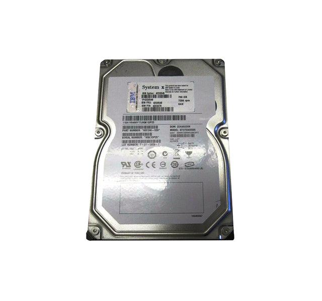 750GB 7200RPM SAS 3Gb/s Hot Swappable 16MB Cache 3.5-Inch Hard Drive