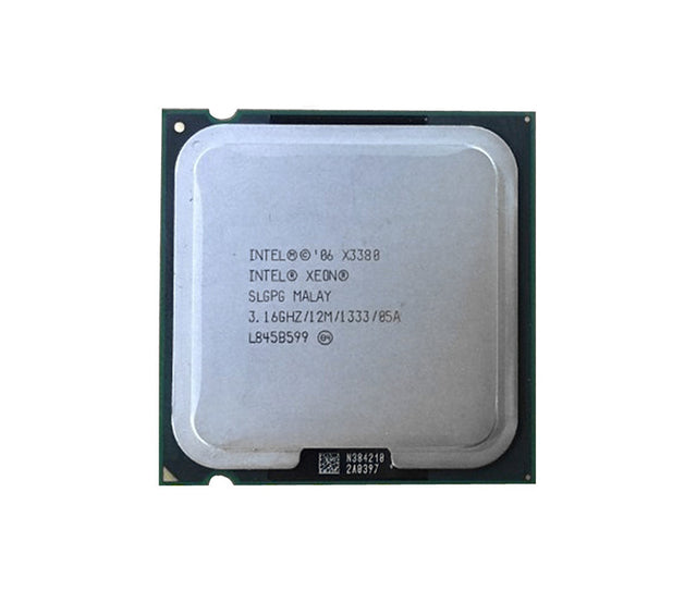 4368-5833 - IBM 3.16GHz 1333MHz FSB 12MB L2 Cache Intel Xeon X3380 Quad Core Processor