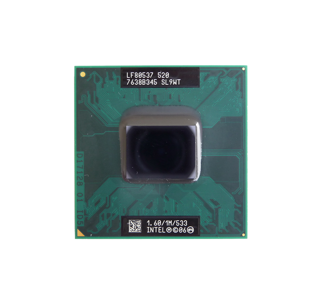 447804-001 - HP 1.60GHz 533MHz FSB 1MB L2 Cache Socket PGA478 Intel Celeron M 520 Single-core (1 Core) Processor