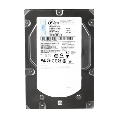 44W2234 IBM 300GB 15000RPM SAS 6Gb/s Hot-Swappable 3.5-Inch Hard Drive