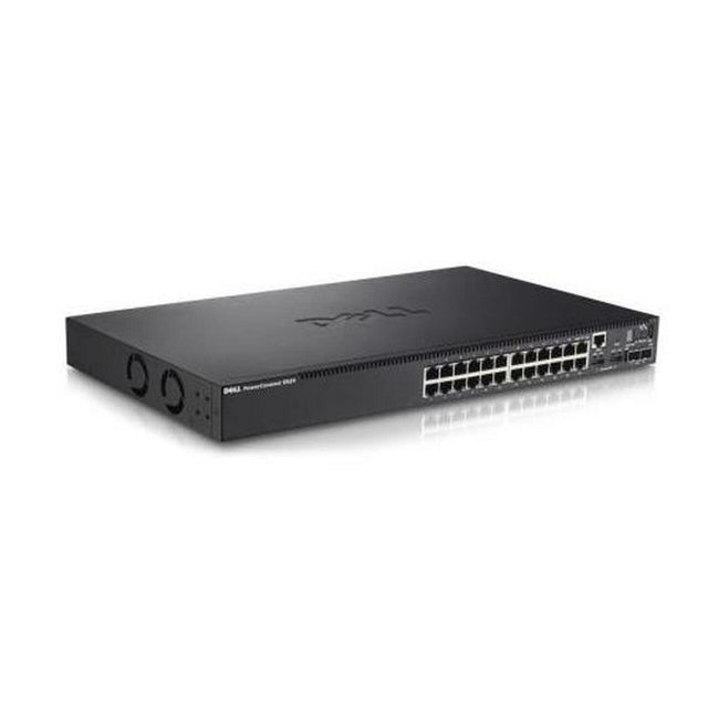 469-3414 - Dell PowerConnect 5524 24 x Ports 10/100/1000Base-T + 2 x SFP+ Ports Layer3 Managed 1U Rack-mountable Gigabit Ethernet Network Switch