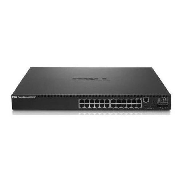 469-3419 - Dell PowerConnect 5524P 24 x Ports PoE + 10/100/1000Base-T 2 x SFP+ Ports Layer3 Managed 1U Rack-mountable Gigabit Ethernet Network Switch