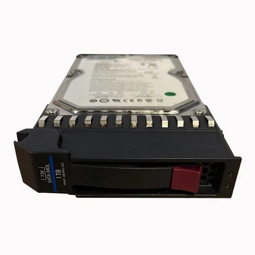 480942-001 HP 1TB 7200RPM SATA 3Gb/s LFF Hot-Pluggable Dual Port 3.5-inch Midline Hard Drive with Tray for MSA/MSA2 SAN Storage Array