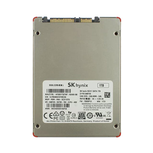 48FH9 Dell 1TB Multi-Level Cell SATA 6Gb/s 2.5-Inch Solid State Drive