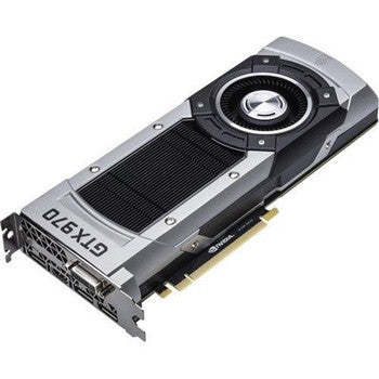 Dell - 490-BCZJ - 4GB Nvidia GeForce GTX 970 4GB GDDR5 256-Bit PCI Express x16 Dual-link DVI-I/ HDMI/ DisplayPort HDCP Ready/ SLI Support Video Graphics Card