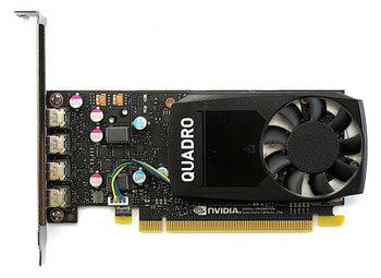Dell - 490-BDRD - 2GB Nvidia Quadro P600 2GB GDDR5 128-Bit 4x Mini DisplayPort PCI-Express 3.0 x16 Video Graphics Card