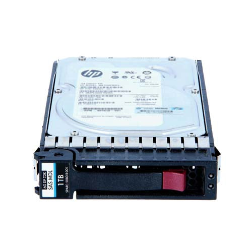 508011-001 HP 1TB 7200RPM SAS 6Gb/s LFF Hot-Pluggable Dual Port 3.5-inch Midline Hard Drive with Tray for Gen1/7 ProLiant Server & Storage Array