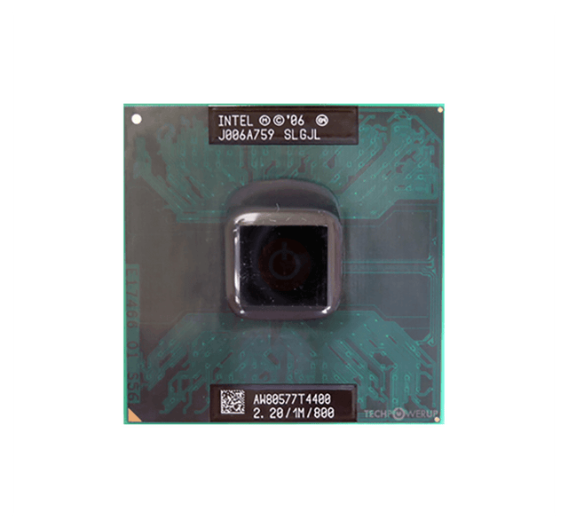 510213-003 - HP 2.20GHz 800MHz FSB 1MB L2 Cache Socket PGA478 Intel Pentium T4400 Dual-core (2 Core) Processor