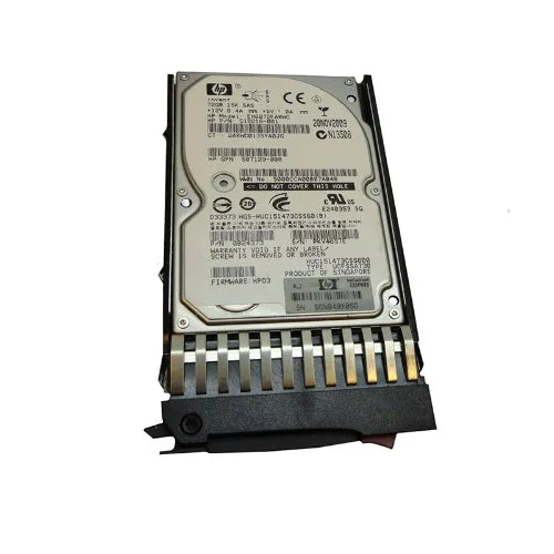 518216-001-GEN - HP 72GB 15000RPM SAS 6Gb/s Hot-Pluggable Dual Port SFF 2.5-Inch Enterprise Hard Drive with Tray for Gen1/7 ProLiant Server/Storage Array