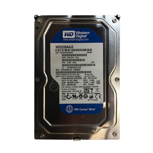 5188-4453 HP 320GB 7200RPM SATA 3Gb/s NCQ 3.5-inch Hard Drive