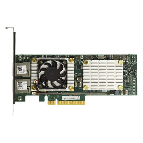 540-BBIU Dell Broadcom 57810S 2-Ports 10GBase-T Server Network Adapter Card