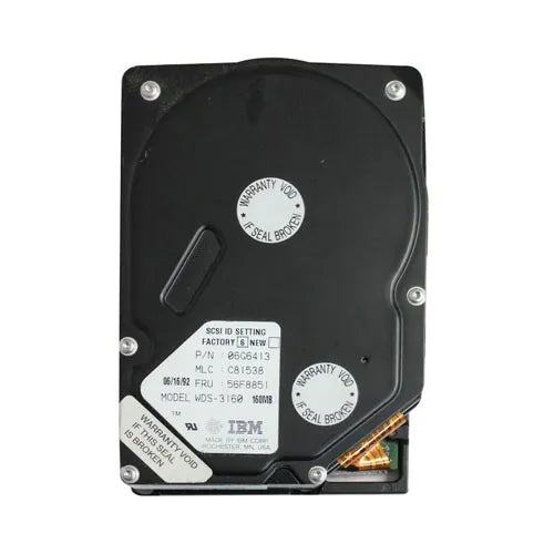 56F8851 IBM 160MB 3600RPM SCSI 50-Pin 3.5-Inch Hard Drive