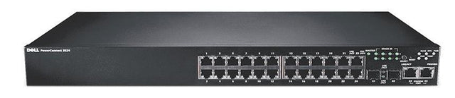 PowerConnect 3524 24-Ports 10/100 + 2 x Gigabit SFP + 2 x 10/100/1000 Managed Switch