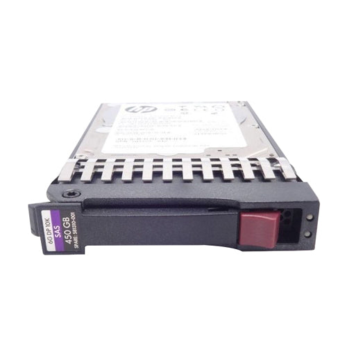 581310-001 HP 450GB 10000RPM SAS 6Gb/s Hot-Pluggable Dual Port SFF 2.5-Inch Enterprise Hard Drive with Tray for Gen1/7 ProLiant Server/Storage Array