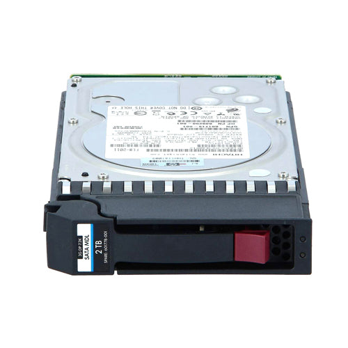 601778-002 HP 2TB 7200RPM SATA 3Gb/s Hot-Pluggable LFF 3.5-Inch Midline Hard Drive with Tray for MSA P2000