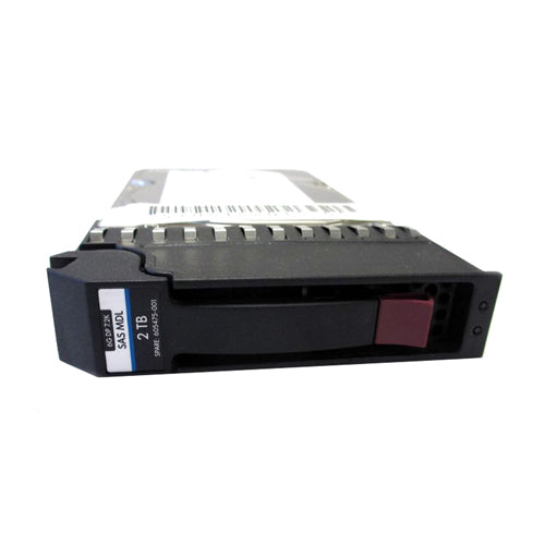 605475-001 HP 2TB 7200RPM Midline SAS 6Gb/s Hot Pluggable 3.5-Inch Hard Drive for SAN Storage Arrays