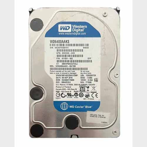 611301-002 HP 640GB 7200RPM SATA 3Gb/s 3.5-Inch Hard Drive