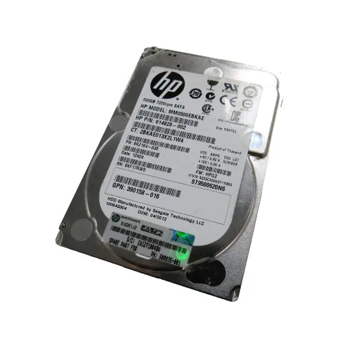 614828-002-NL - HP 500GB 7200RPM SATA 3Gb/s SFF 2.5-Inch Midline Hard Drive for ProLiant Server
